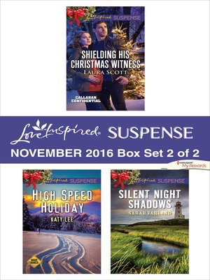 cover image of Harlequin Love Inspired Suspense November 2016, Box Set 2 of 2